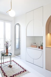 The director at Studio Batiik, Rebecca Benichou, explains that she was inspired by Moroccan style when redesigning the home.