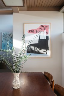Dining room details. 