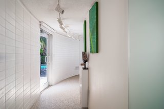 The curved corridor.