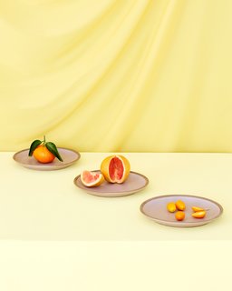 The team’s glaze chemist spends four to six months developing each matte glaze, testing for a myriad of variables, from color accuracy to density. 