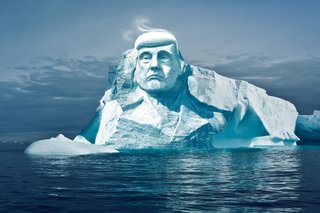 "Global warming is one of the most important issues and topics of today," says Nicolas Prieto, chairman of Melting Ice, the association behind Project Trumpmore. "There are still people who ponder whether it’s a real issue. We want to build the monument for all of us, so we can see how long the sculpture lasts before melting. Often people only believe something when they see it with their own eyes."