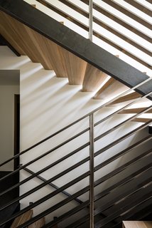 The staircase also engages with the concept of gaps and slices. 