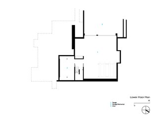 Lower floor plan 
