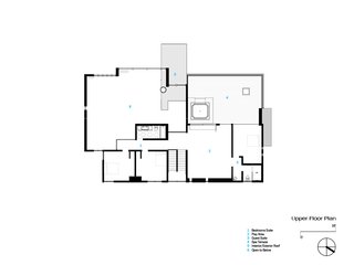 Upper floor plan