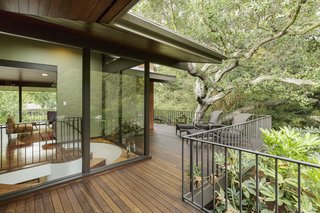 The wraparound deck enhances the indoor/outdoor lifestyle. 