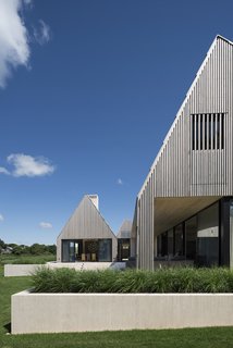 The separate volumes are unified in their external appearance.