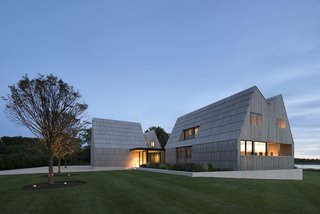 Here is the lovely home at dusk. 
