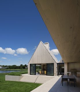 As with connected farms, the limited material palette unifies the various spaces. 