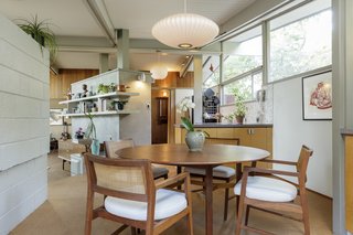 Here is a look at the open sense of space as viewed from the dining area. 