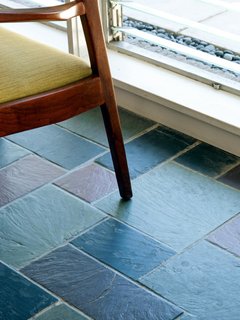 A detail of the flooring. 