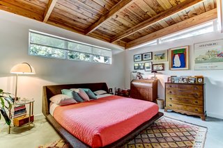 There are three spacious bedrooms in the home. 