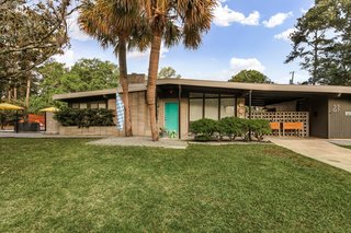The stylish midcentury has an elegant profile. 