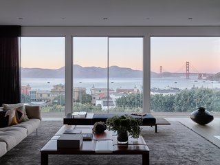 Here is a glimpse of the mesmerizing views the home frames of the surrounding Bay Area. 