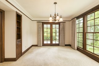 The dining room before.