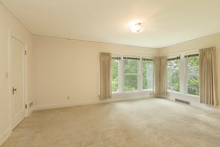 The master bedroom before. 