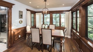 A look at the dining room. 