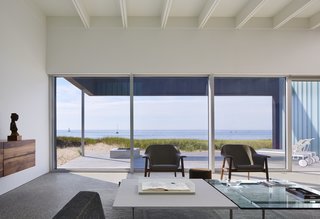 The awe-inspiring view of Lake Michigan. 