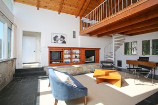 The interiors of the guest house. 