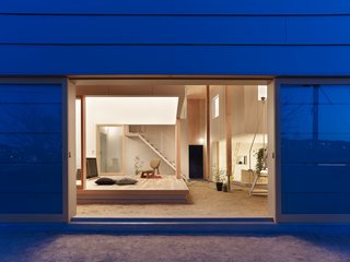 "We hope that in time the house will make the client's lifestyle better by providing spaces that can change as they progress in life, much like how an outdoor space constantly changes with the environment," say the architects.
