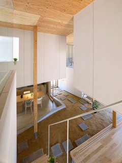 A view from the upstairs