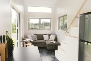 The Buster features high-quality finish and detailing throughout. Thanks to the French doors and ample glazing, natural light is able to easily flood the home. 