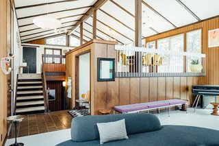 The 4,312-square-foot home is spread over multiple levels. 