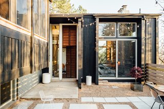 The home is surrounded by an acre of woods and overlooks the Great Salt Lake, which provides stunning sunset views.