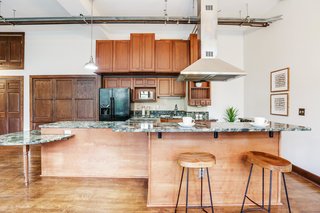 A look at the large kitchen.