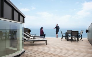 Indoor/outdoor living areas were the focal point of the project, and helped define the sustainability strategies during design. 