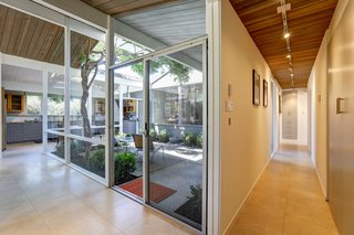 If desired, the track lighting can easily be updated with more contemporary styles. 