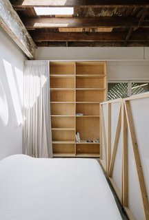 The "Little Space" was seen as the overlap between two bigger, existing spaces—the fenced garden and the garage/workshop and can extend into both. 