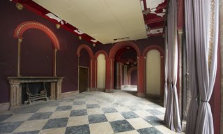 After a restoration, modern furnishings could fit beautifully into the historical context. 