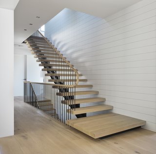 The staircase of the main house. 