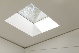 Strategically designed skylights maximize natural light. 
