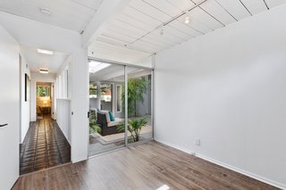Here is a look at one of the four bedrooms. 