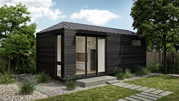 Here, Plant Prefab partnered with LivingHomes, one of the top sustainable home design firms in the nation, on the LivingHome AD1, a versatile Accessory Dwelling Unit (ADU) designed to fit either in backyards, or as a main structure on an empty lot. The LivingHome AD1 was designed to be flexible and comes in various finish options.