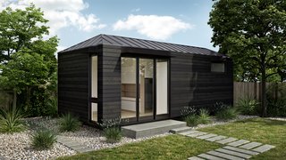 Here, Plant Prefab partnered with LivingHomes, one of the top sustainable home design firms in the nation, on the LivingHome AD1, a versatile Accessory Dwelling Unit (ADU) designed to fit either in backyards, or as a main structure on an empty lot. The LivingHome AD1 was designed to be flexible and comes in various finish options. 