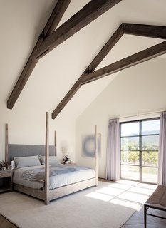 The master bedroom.
