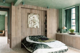 The master bedroom. 