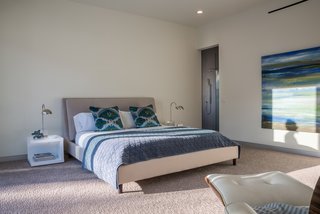 A look at the second master bedroom, which also has courtyard access.