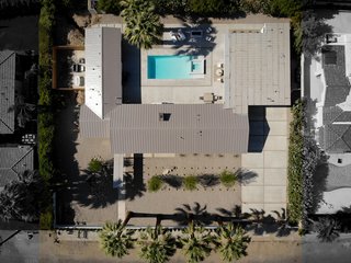 An aerial view. 