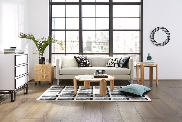 Now House features a wide range of products, including decorative accessories, furniture, rugs, bedding, and more.
