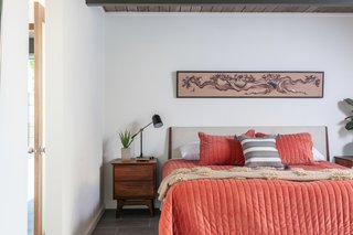 The master bedroom. 