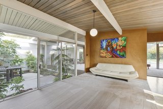 There is a strong sense of bringing the outdoors in.