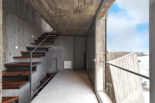 The other three levels are home to three bedrooms, each with a private bath.