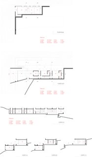 The floor plan for both the upper and the lower level homes. 