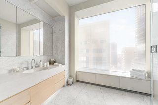 The second master bath. 