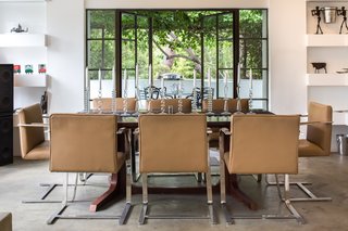 The dining room. 