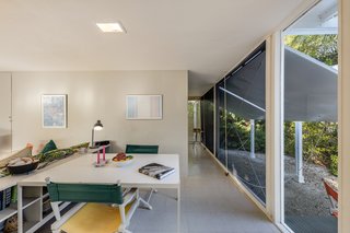 The view towards the kitchen. 