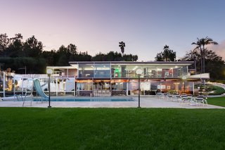 A view of the exterior of the home. 